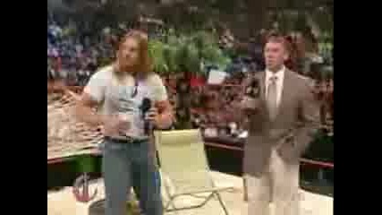 Triple H В Шоуто На Карлито (part 1/2)