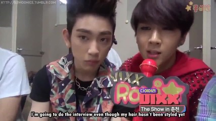 [eng Sub] 120718 Mtv Diary - Vixx Ep.15
