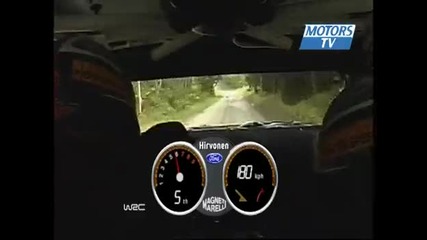 Wrc Рали Япония с Hirvonen