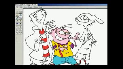 Рисуване На Ed Edd n Eddy С Paint