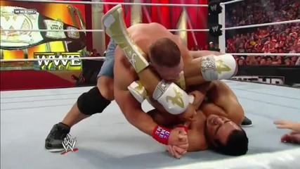 John Cena counters Alberto Del Rio's Armbreaker
