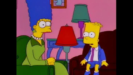 The Simpsons Крадеца Барт Коледен Епизод 