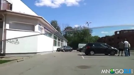 Луд литовец транжира Ауди