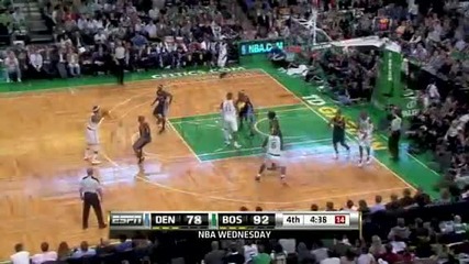 Denver Nuggets vs Boston Celtics 89 - 105 [08.12.2010]