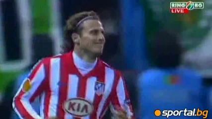Атлетико (м) 0:0 Спортинг / Лига Европа / 