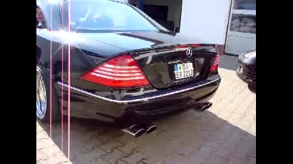 Mercedes W215 - Звук