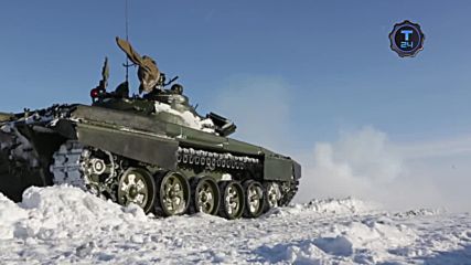 Две секунди - Руски боен танк Т72-б3 « Буревестник »