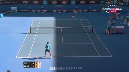Federer vs Del Potro - Australian Open 2012