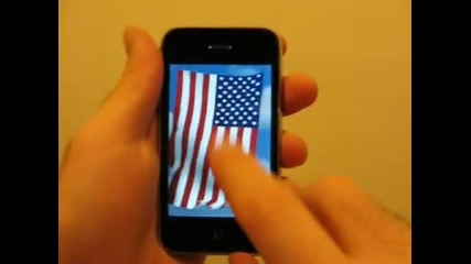Iflag Usa - Interactive 3d flag for iphone and ipod touch 