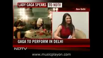 Lady Gaga - Namaste To India (2011) (musicplayon.com)