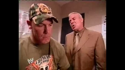 Wwe - John Cena Залепя Устата На Eric Bischoff 