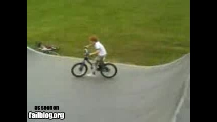Halfpipe Fail