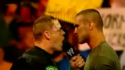John Cena Vs Randy Orton Summerslam 2009 Rulles!!