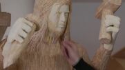 Хърватски художник изработва статуи от кибритени клечки (ВИДЕО)