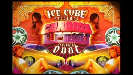 ice cube - chrome and paint