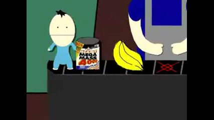 началото на Simpsons в стил South Park
