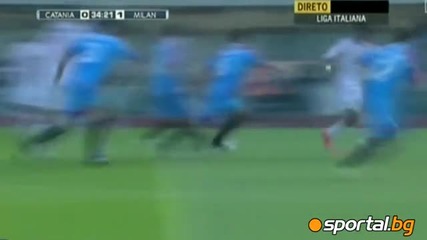 Катания - Милан 1:1
