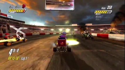 E3 2011: Jimmie Johnsons Anything With An Engine - Seniors Rule Gameplay Part 1