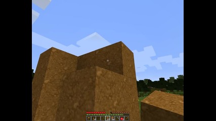 Minecraft #1 нека отцелеем в луксозна дупка