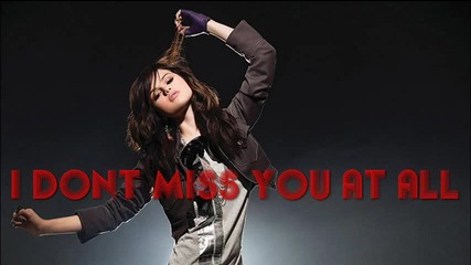Selena Gomez and The Scene - I Dont Miss You At All
