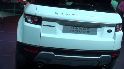 Land Rover Range Rover Evoque В Автосалон В Париж 