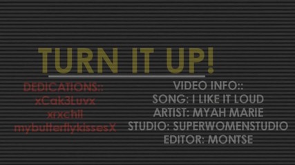 Turn It Up! {sws} 