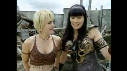 Xena And Gabby - Behind The Scenes