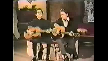 Roy Orbison & Johnny Cash - Crying +Pretty Woman