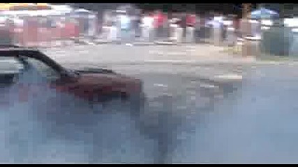 Bmw Burning Doughnuts