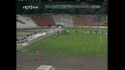 2006 Lokomotiv Sofia (bulgaria) 2-feyenoord (holland) 2