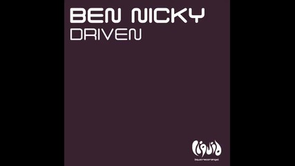 ben nicky - driven [2010]