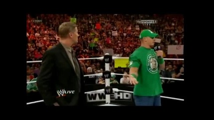 John Cena Calls John Laurinaitis a Loser!!! (funny) :d :d