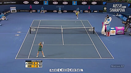 Kirilenko vs Sharapova 2010 Australian Open Highlights
