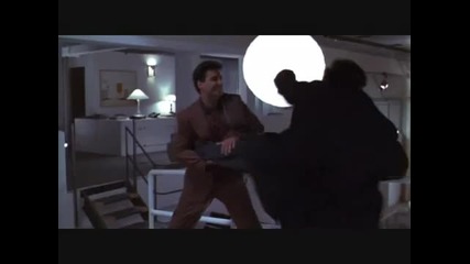 Светкавичен огън - Brandon Lee - Rapid Fire - Party Fight Scene 