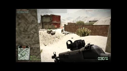 Battlefield Bad Company 2 - Gameplay Pc on Geforce Gt 240