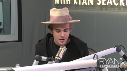 Justin Bieber за музика, Selena Gomez и вдъхновението ( On Air с Ryan Seacrest )