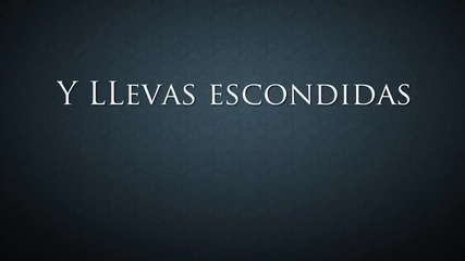 La Malquerida - Cristian Castro, Jesus Navarro y Melissa Letra Official