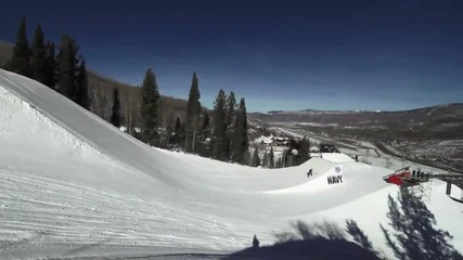 Monster Energy - 2013 Winter X Games Slopestyle Course Preview w_ Alex Schlopy