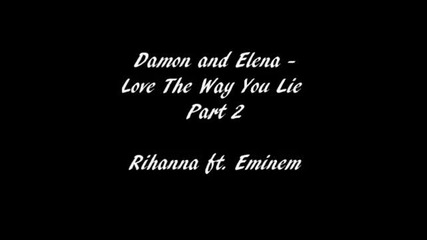 Damon and Elena