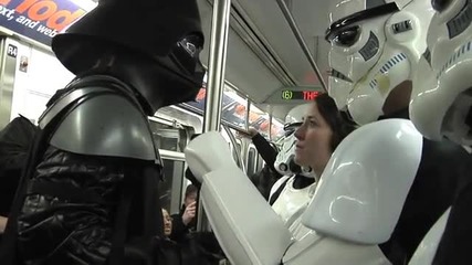 Star Wars dans le metro