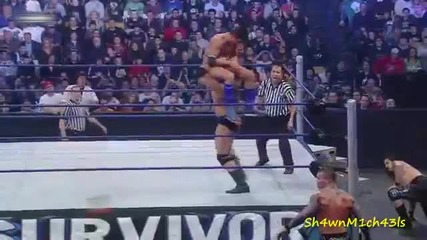 Batista Bomb On Cody Rhodes And Rko On Batista - Hd Survivor