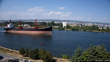 Видеонаблюдение на Варна България кораби
