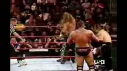 Dx & John Cena Vs Umaga & Rated Rko Part 01 02 