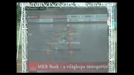 K1, K2, K4 Men 3x100m A Final
