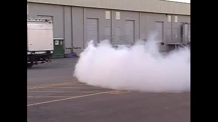 Honda Civic Burnout