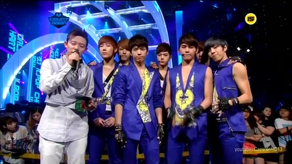 (hd) Baek Ji Young Vs Infinite Vs G.na - Top 3 ~ M Countdown (07.06.2012)