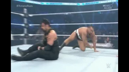 Русев срещу Роман Рейнс - Wwe Smackdown - 04.02.16