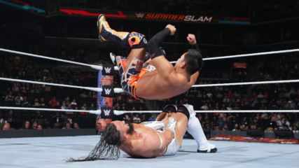Neville puts WWE Cruiserweight Champion Akira Tozawa to the test: SummerSlam 2017 Kickoff Match