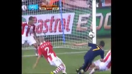 World Cup 2010 Испания 1:0 Парагвай гол на Давид Вила 