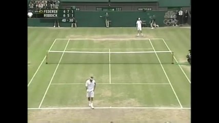 Federer vs Roddick - Wimbledon 2004! - The Full Match! - Part 6/11!